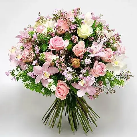 ανθοδέσμη καρδιάς αθήνα online ανθοπωλείο ορχιδέες τριαντάφυλλα rustic delivery