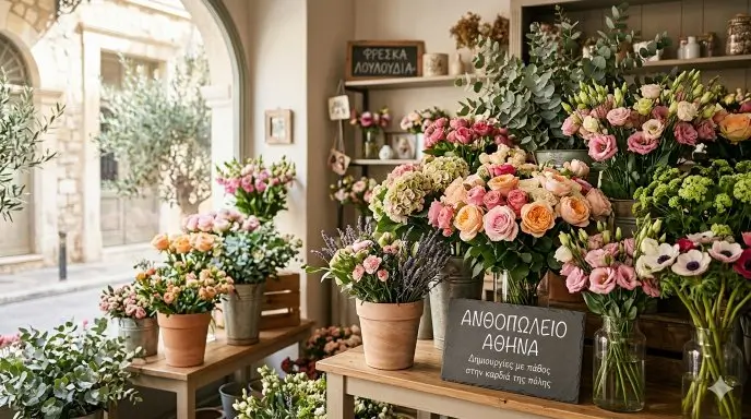 Athens Flower Delivery - Κορυφαίο Ανθοπωλείο Αθήνα