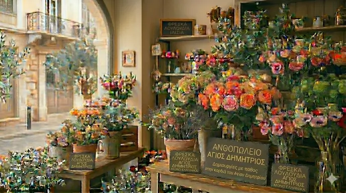 Ανθοπωλείο Άγιος Δημήτριος - Athens Flower Delivery