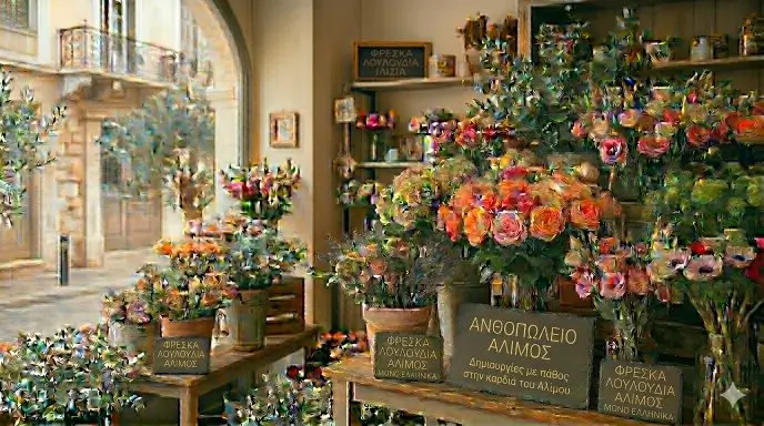 Ανθοπωλείο Άλιμος - Athens Flower Delivery