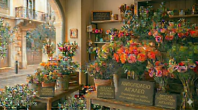 Ανθοπωλείο Αιγάλεω - Athens Flower Delivery