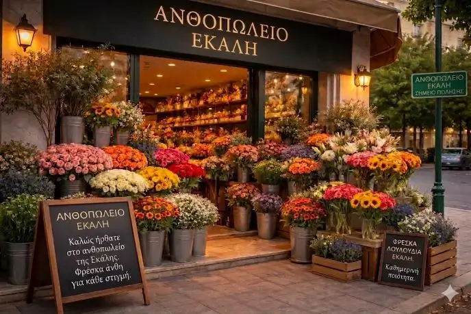 Ανθοπωλείο Εκάλη - Athens Flower Delivery