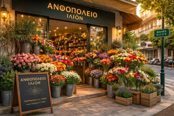 Ανθοπωλείο Ίλιον - Athens Flower Delivery