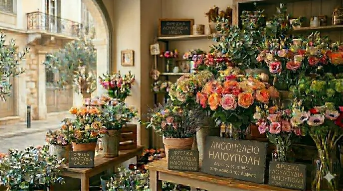 Ανθοπωλείο Ηλιούπολη - Athens Flower Delivery