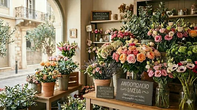 Ανθοπωλείο Ιλίσια - Athens Flower Delivery