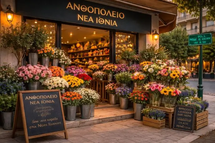 Ανθοπωλείο Νέα Ιωνία - Athens Flower Delivery