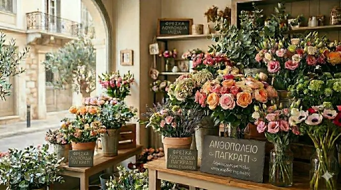 Ανθοπωλείο Παγκράτι - Athens Flower Delivery