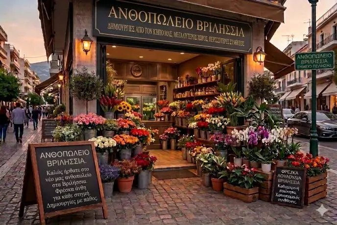 Ανθοπωλείο Βριλήσσια - Athens Flower Delivery