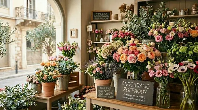Ανθοπωλείο Ζωγράφου - Athens Flower Delivery