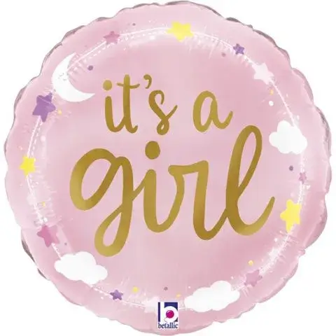 baby girl balloon μπαλόνι για κορίτσι νεογέννητο δώρο αθήνα συνοδευτικό για λουλούδια μπαλόνι ηλίου