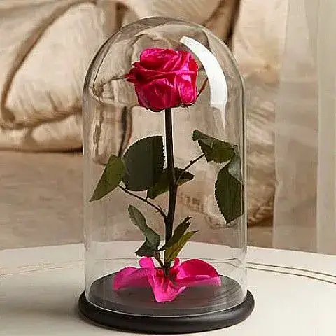 αιώνιο τριαντάφυλλο φούξια αθήνα online ανθοπωλείο endless romance preserved rose delivery