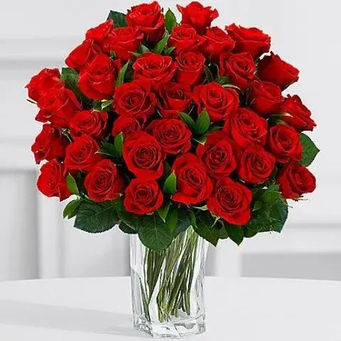 τιμή για 35 κόκκινα τριαντάφυλλα αθήνα online ανθοπωλείο delivery λουλουδιών προσφορά Red Obsession