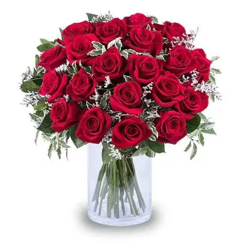 Large bouquet with 30 red roses for flower delivery Athens free shipping same day.