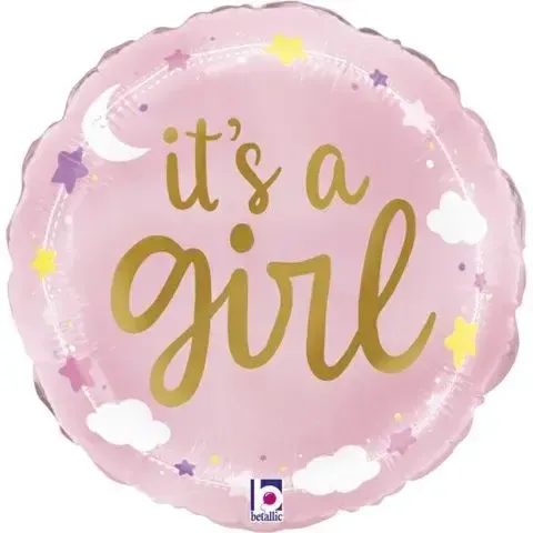 baby girl balloon μπαλόνι για κορίτσι νεογέννητο δώρο αθήνα συνοδευτικό για λουλούδια μπαλόνι ηλίου